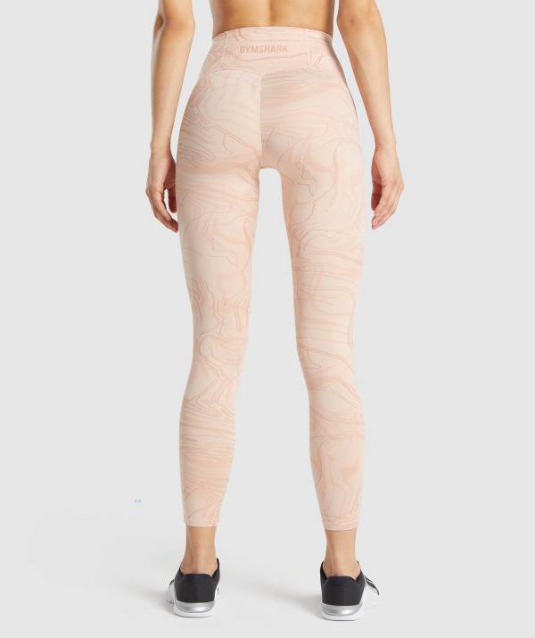 Damske Legíny Gymshark GS Power Support Svetlo Ruzove | CO1769384